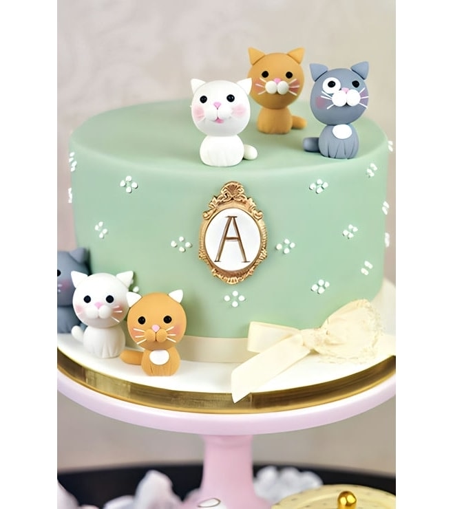 Ritzy Kittens Cake, Cat Cakes