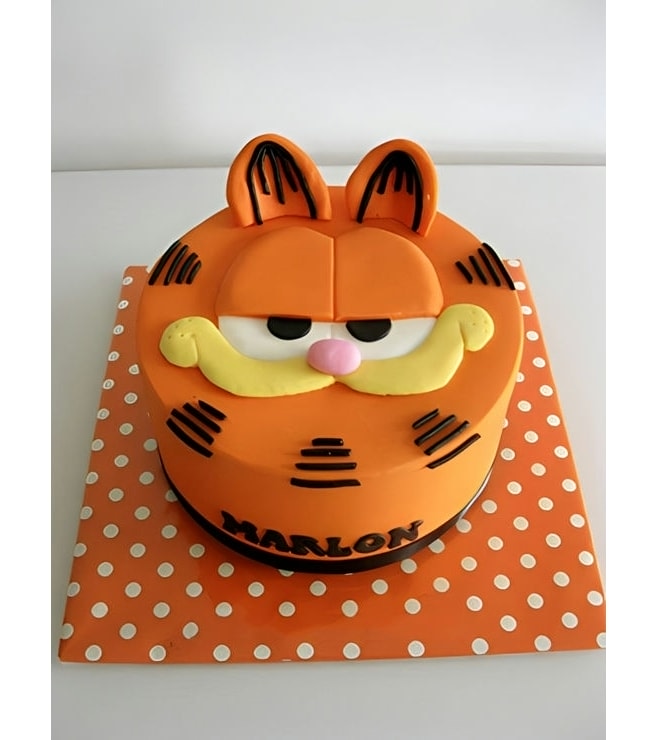 Garfield Polka Dot Cake, Cat Cakes