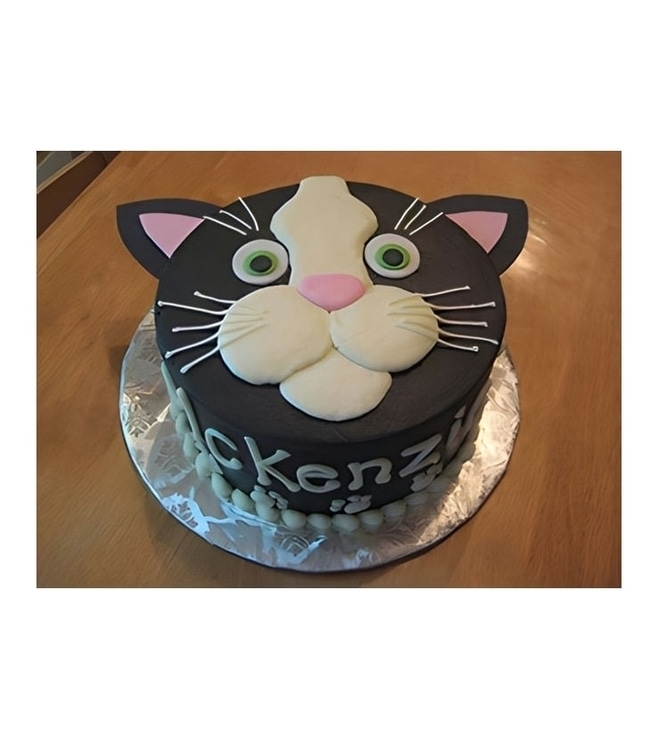 Black and White Cat Cake, Cat Cakes