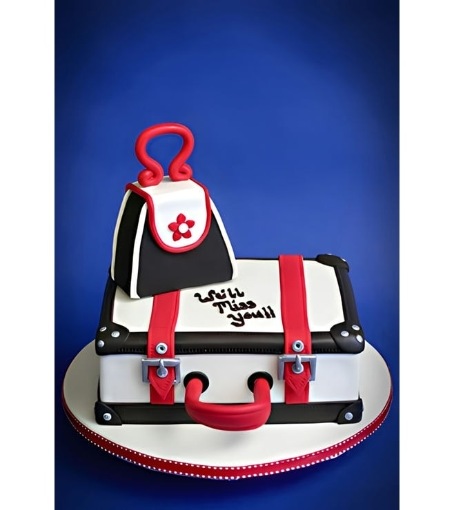 Luggage Ready Farewell Cake