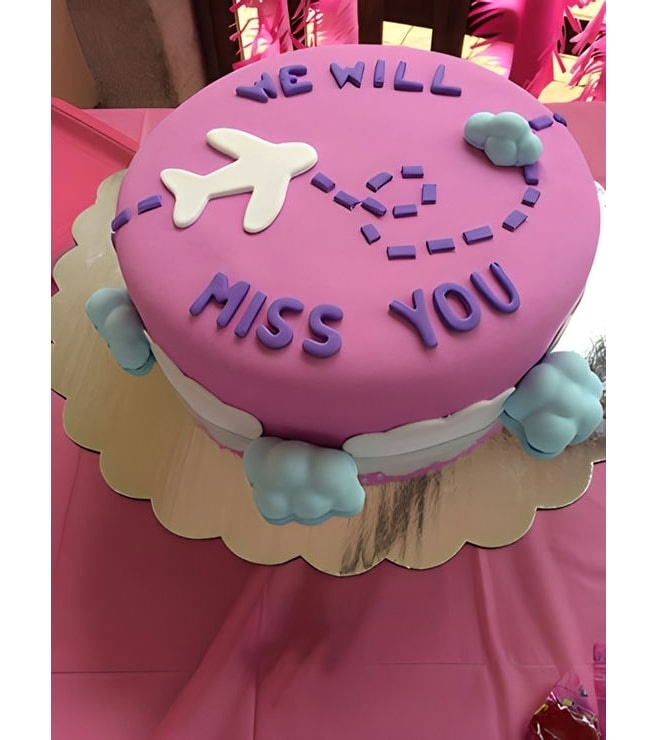 Silver Wings Farewell Cake