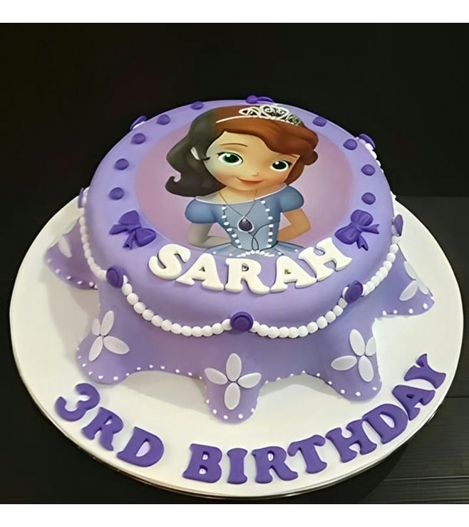 Sophia the First Classic Round Cake, Princess Sophia Cakes