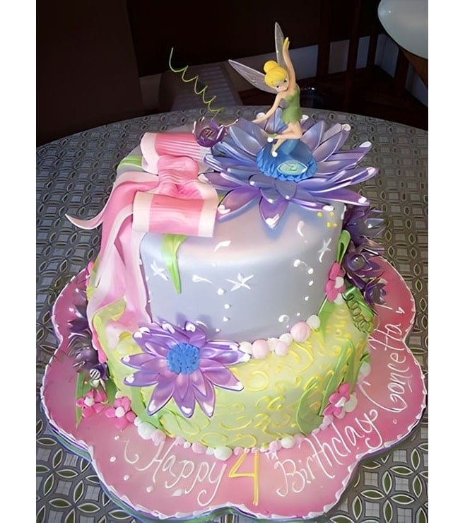 Tinkerbell Flower Dancer Cake, Tinkerbell Cakes