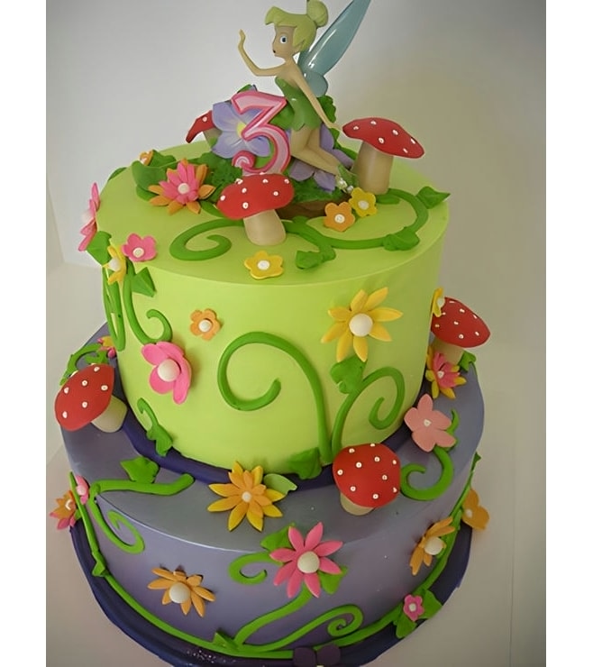 Tinkerbell Forest Forrage Cake