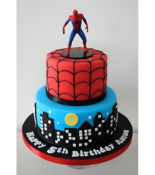 Spiderman Watchful Guardian Cake, Avengers Cakes