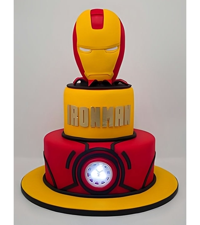 Iron Man Tiered Costume Cake, Men