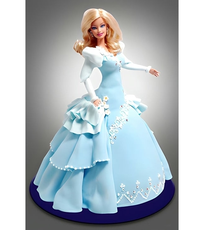 Cinderella Barbie Cake