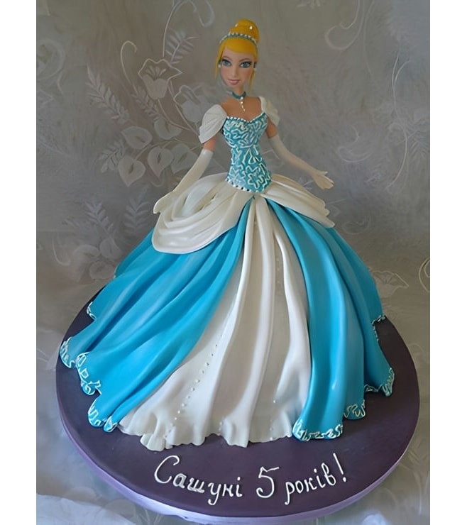 Cinderella Barbie Cake