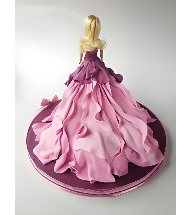 Barbie Lavender Dress Cake, Girl
