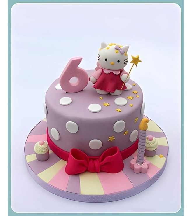 Fairy World Hello Kitty Cake