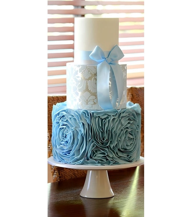 Something Borrowed and Something Blue Wedding Cake, Wedding Cakes