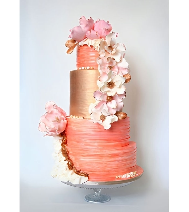 Pink Dream Wedding Cake