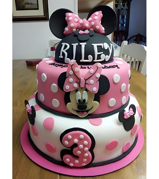 Minnie Mouse Hat Cake, Minnie Mouse Cakes