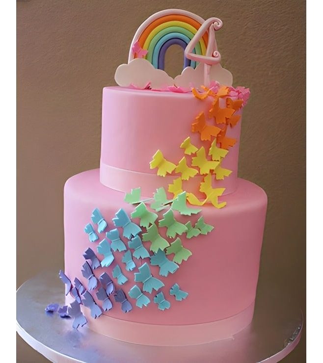 Over the Rainbow Butterfly Cake, Congratulations