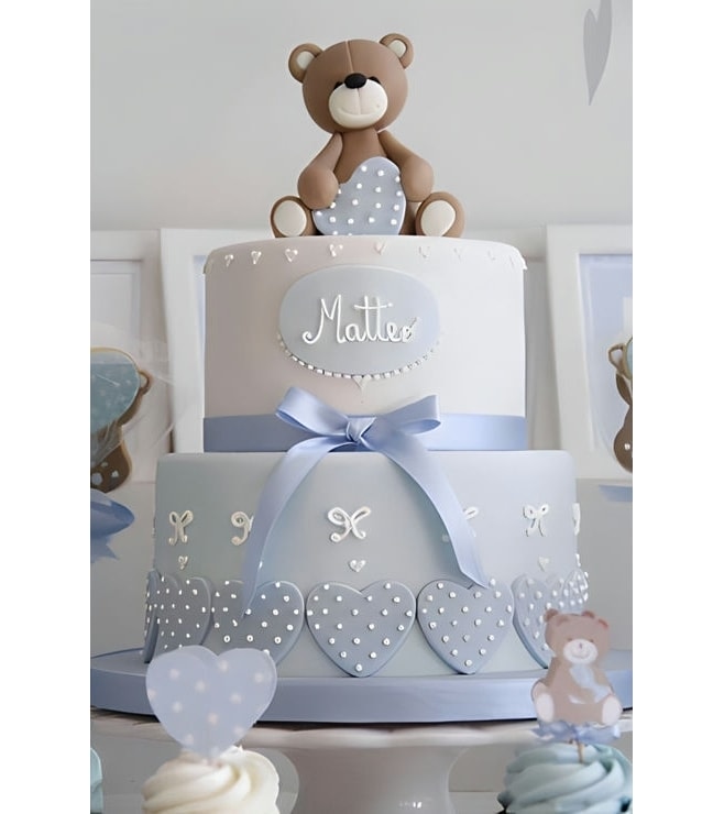 Cuddle Bear Baby Cake, New Baby