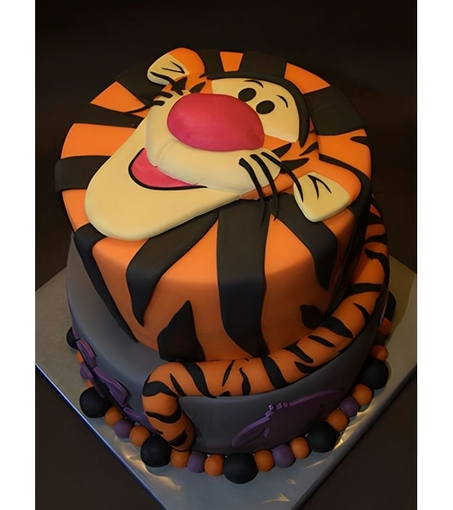 Tigger Stack Birthday Cake, Cakes For Boys