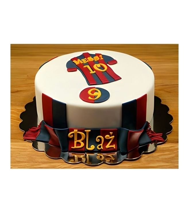 Messi Jersey Cake, 3D Themed Cakes