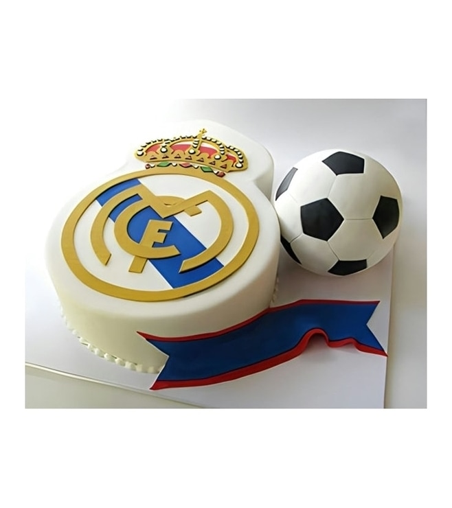 Real Madrid CF Emblem Cake