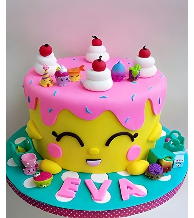 Shopkins Party Birthday Cake, Cakes For Girls