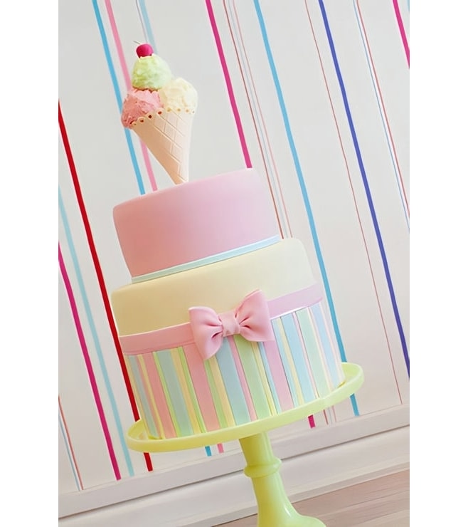 Ice Cream Dream Cake, Cakes For Girls