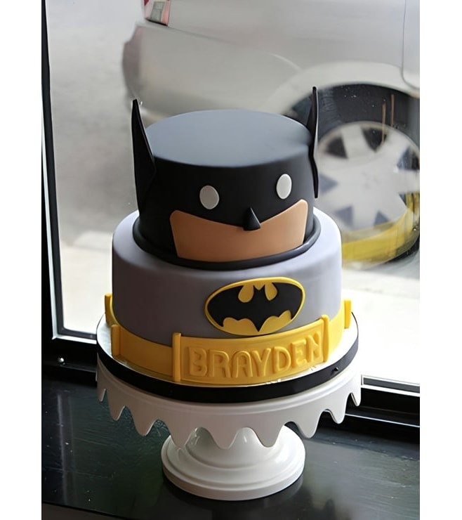 Funny Block Batman Cake, Batman Cakes