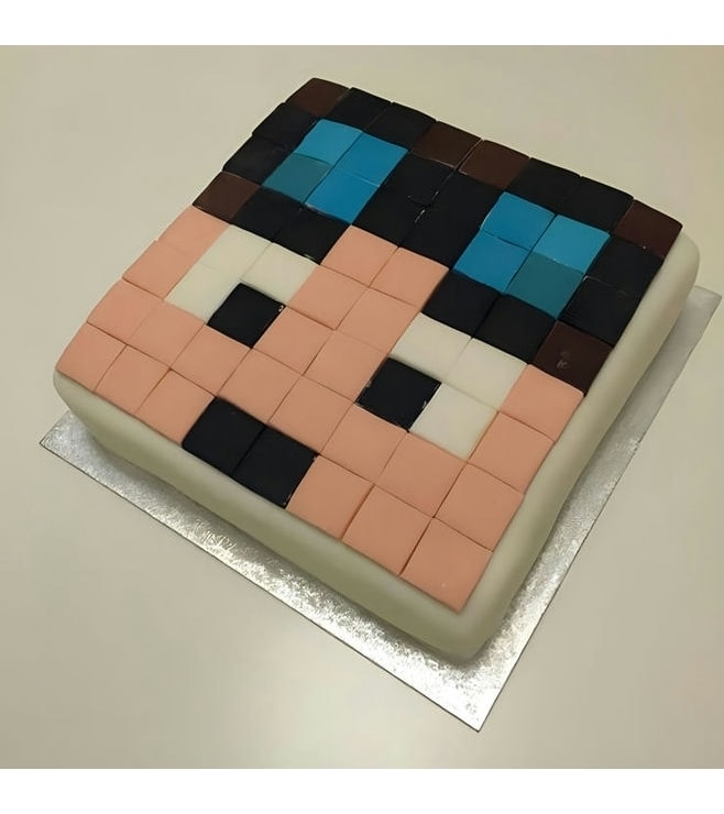 Dan TDM Diamond Minecart Birthday Cake