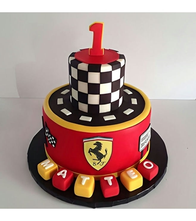 Ferrari Tiered Cake 2
