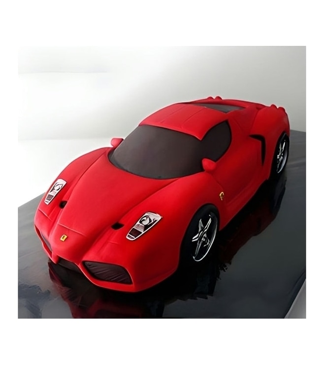3D Ferrari Enzo Car Cake, Ferrari Cakes