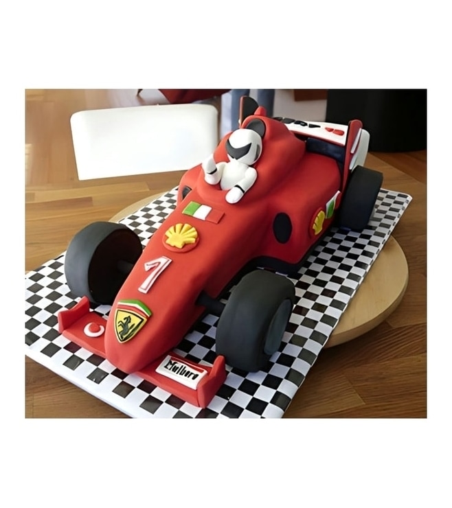 Ferrari F1 Cake 3
