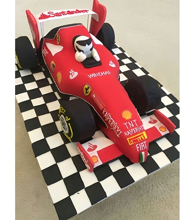 Ferrari F1 Cake 2