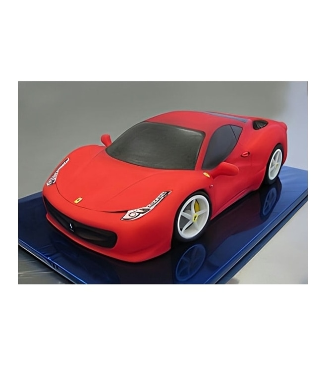 3D Ferrari Speedster Cake