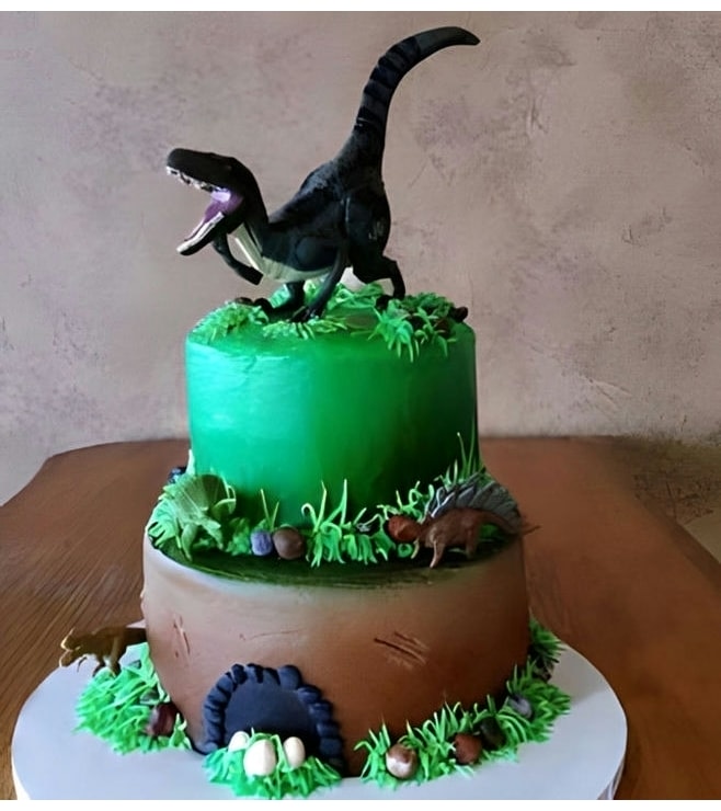Raptor Cake, Dinosaur Cakes