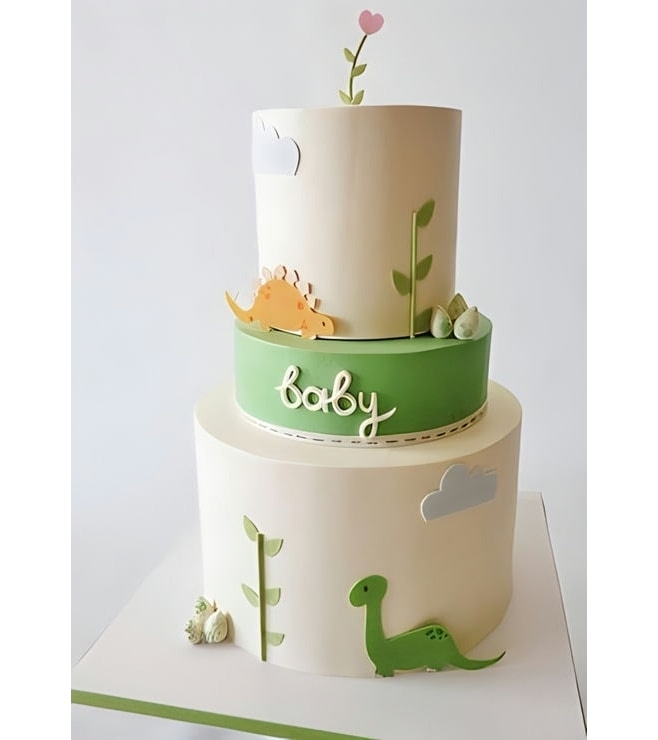Baby Dinosaur Cake 1, Dinosaur Cakes