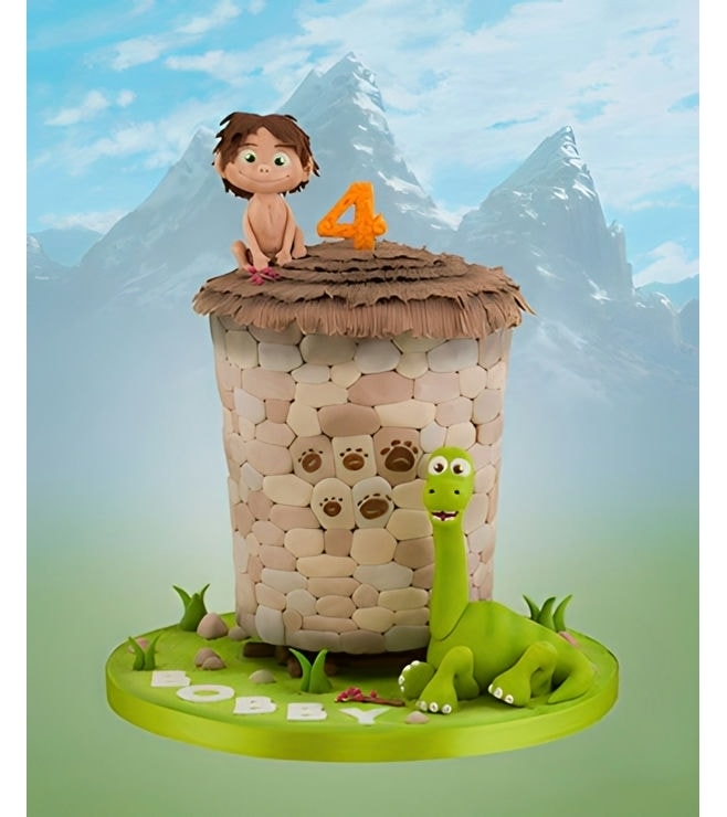 The Good Dinosaur Silo Cake, Dinosaur Cakes