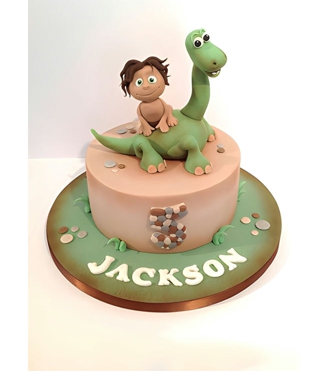 Arlo and Spot Cake, Dinosaur Cakes