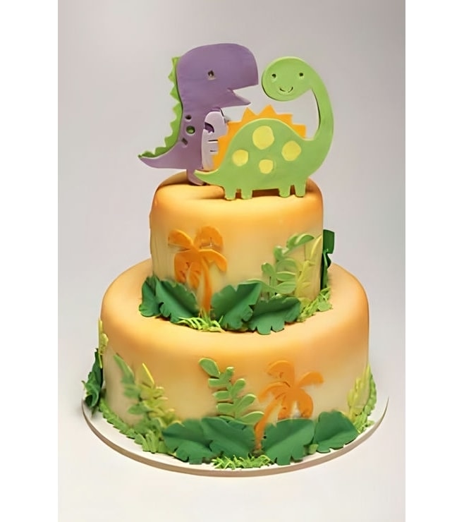 Baby Dino Jungle Fun Cake, Cartoons