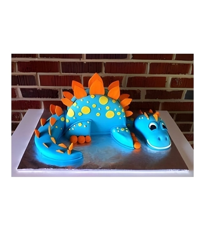 Stegosaurus Cake, Dinosaur Cakes