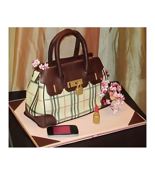 Burberry Purse Cake 2