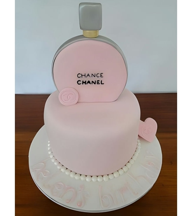 Chanel Pink Cake, Designer Cakes