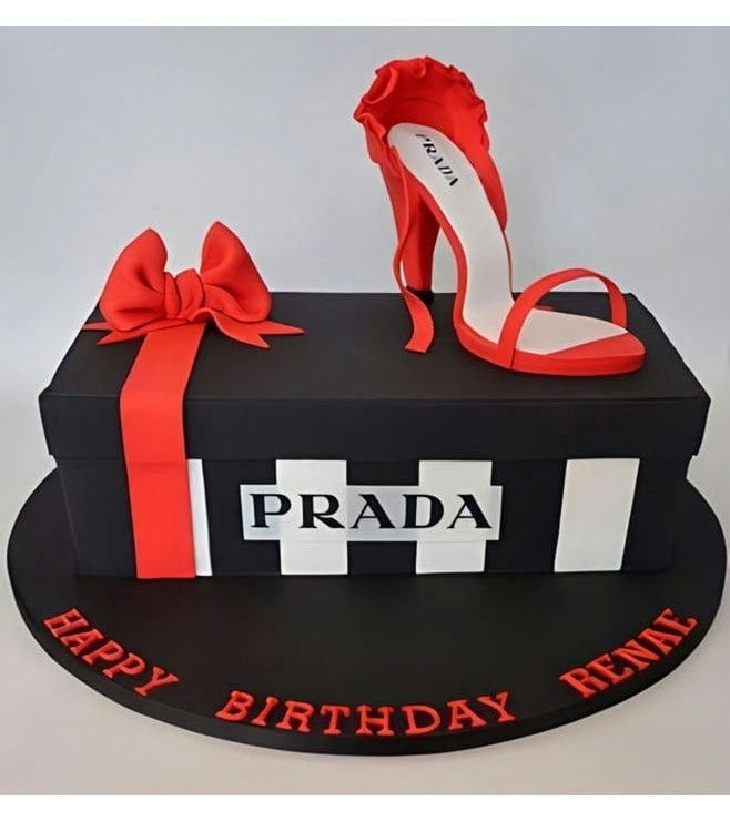 Prada Shoe Cake, Designer Cakes