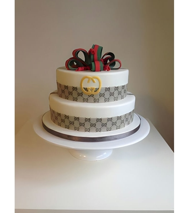 Gucci Tiered Cake 2, Designer Cakes