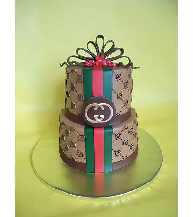 Gucci Tiered Cake 3, Designer Cakes