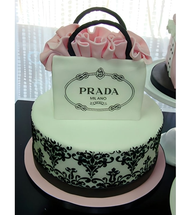 Prada  Shopping Bag Cake