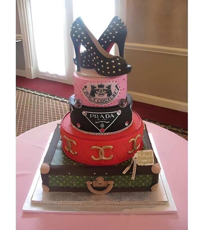 Designer Shoe Addiction Cake 3, Designer Cakes