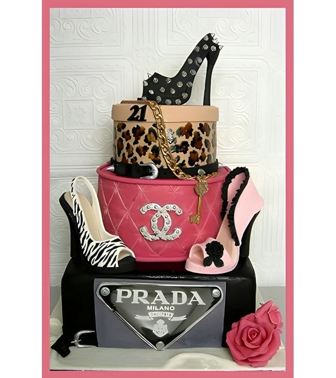 Designer Shoe Addiction Cake 1