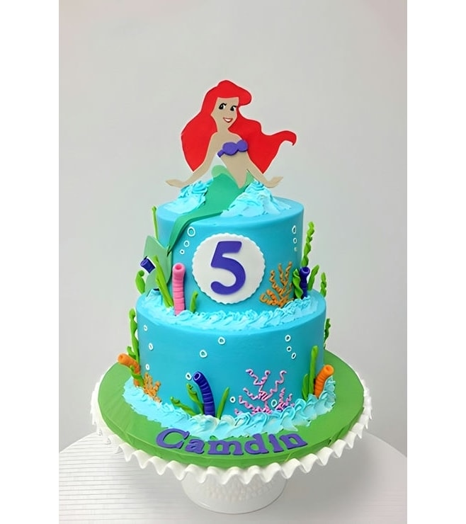 Elegant Mermaid Cake