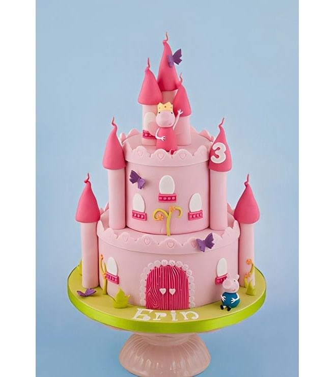 Peppa Pig Castle Cake 1