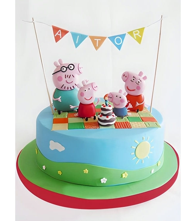 Peppa Pig  Party Cake 2