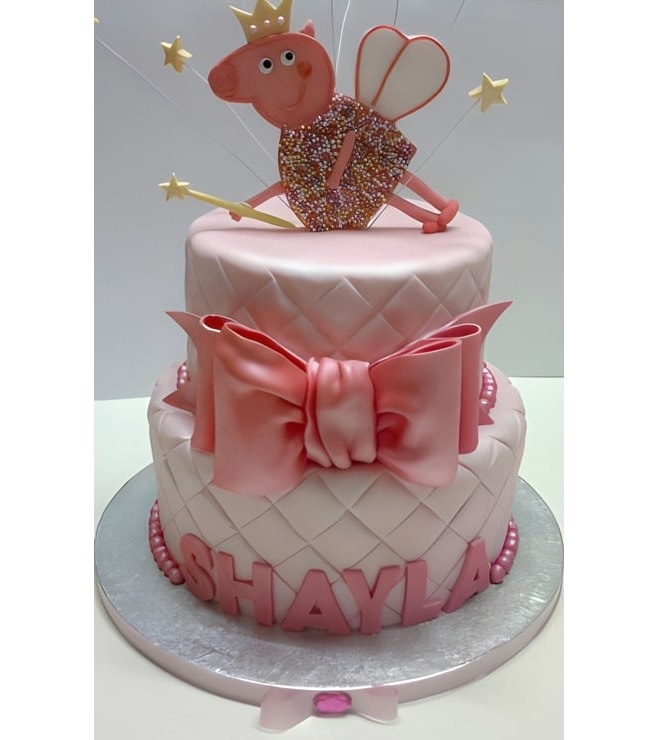 Peppa Pig Fairy Princess Cake 1