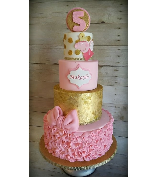 Peppa Pig Fairy Princess Cake 2, Peppa Pig Cakes